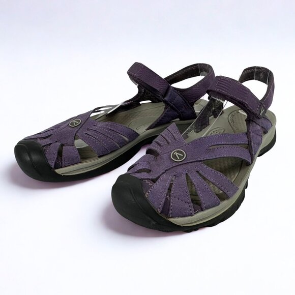 Keen Rose Sandals Womens 9 Purple Slingback Closed Toe Sport Hiking - Picture 1 of 10